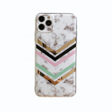 Geometric Patterns Silicone Phone Case for iPhone 12